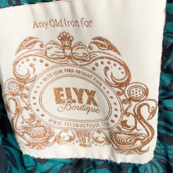 Any Old Iron Absolut Elyx Copper Sequin Blazer Jacket Size Large - Picture 11 of 13